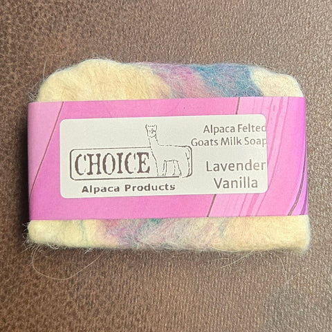 Marlin Alpaca Felted Soaps