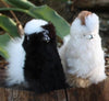6" Standing Alpaca Fur Toy Toy Mixed 