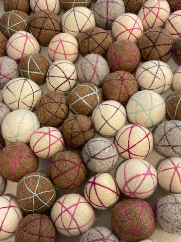 Fancy Decorative Alpaca Dryer Balls