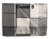 Horizon Stripe Alpaca Throw Blankets Comb5 