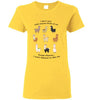 t-shirt: I Want Alpacas to Like Me Gildan Ladies Short-Sleve Daisy S 