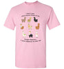 t-shirt: I Want Alpacas to Like Me Gildan Short-Sleve Light Pink S 