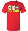 t-shirt: Team Alpaca Gildan Short-Sleve FUN Red S 