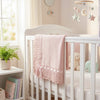 100% Baby Alpaca Receiving Blanket - Choice Alpaca Products-dbc_baby_receiving_blanket-M01-pink