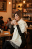 100% Baby Alpaca Woven Solid Scarf Scarves 