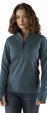 1/4 Zip Tech Pocket Pullover