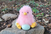 5" Fur Alpaca Yellow Chick Toys Pink 