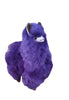 9" Standing Fur Alpaca Toy - Choice Alpaca Products-9inchStndFurToy_purple