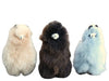 9" Standing Fur Alpaca Toy - Choice Alpaca Products-9inchStndFurToy_silver