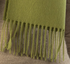 Solid Weave Brushed Scarf