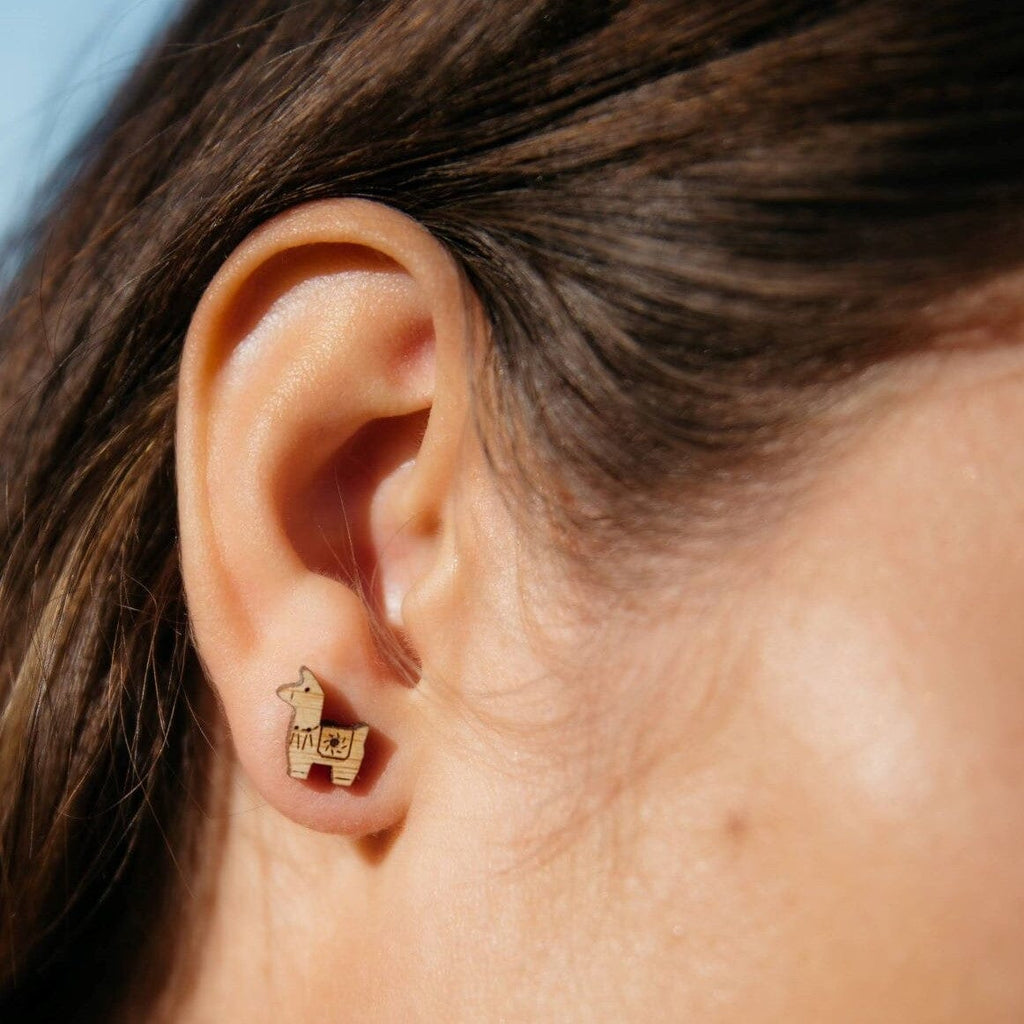 Alpaca Bamboo Earrings - Choice Alpaca Products-bamboo_earrings-1