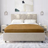 Alpaca Bed Blanket - Choice Alpaca Products-DN_teal