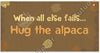 Alpaca Home Decor Wooden Plaque - Choice Alpaca Products-PDlifeisgood-whenallelsefails