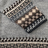 Alpaca Inca Patterned Sweater - Choice Alpaca Products-scr001-grey-xs