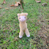 Alpaca Keychain Plush - Choice Alpaca Products-AlpacaKeychainPlush-white