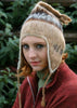 Alpaca Rustic Chullo with Ear Flaps - Choice Alpaca Products-5002-cream