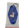 Alpaca Vintage Motel Keychain Souvenir - Choice Alpaca Products-MotelKeychain-gold-1