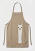 Alpaca Watching Apron - Choice Alpaca Products-AlpWatching_apron