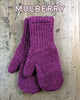 Alpaca Work/Play Alpaca Lined Mittens - Choice Alpaca Products-linedmittens-sm-mulberry