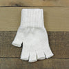 Alpaca Work/Play Fingerless Alpaca Gloves Gloves Small White 