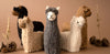 Alpacadorable Hand Made Baby Alpaca Ornaments - Choice Alpaca Products-AK_ornament-rainbow-5in