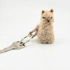 Alpacadorable Keychain - Choice Alpaca Products-Alpacadorable_keychain-fawn
