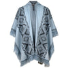 Andean Sky Alpaca Poncho - Choice Alpaca Products-DN_186346458193