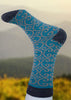 Andes Alpaca Socks Socks Adult Medium MB-01-blue 