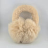 Baby Alpaca Ear Muffs Hat Fawn 