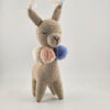 Baby Alpaca Knit Figure with Pom-Pom Necklace - Choice Alpaca Products-DBC-knit-alpaca-figure-MA-002