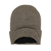 Brimmed Alpaca Knit Radar Mash Hat - Choice Alpaca Products-NEAFP03290F-treebark
