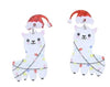 Christmas Alpaca Earrings - Choice Alpaca Products-YIRE_Christmas_earrings