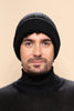 Classic Knitted 100% Baby Alpaca Hat - Choice Alpaca Products-K10Z918P0000-H910001-Black