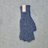 Colorful 100% Alpaca Fingerless Knit Alpaca Gloves - Choice Alpaca Products-440-lg-med-grey
