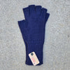 Colorful 100% Alpaca Fingerless Knit Alpaca Gloves - Choice Alpaca Products-440-md-navy