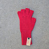 Colorful 100% Alpaca Fingerless Knit Alpaca Gloves - Choice Alpaca Products-440-xlg-red