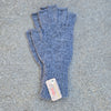 Colorful 100% Alpaca Fingerless Knit Alpaca Gloves Gloves Medium Fingerless Medium Grey