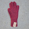 Colorful 100% Alpaca Full Fingered Knit Alpaca Gloves - Choice Alpaca Products-441-med-navy