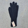 Colorful 100% Alpaca Full Fingered Knit Alpaca Gloves Gloves Large Green/Black Melange 