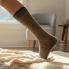 Dress Crew Premium Alpaca Socks - Choice Alpaca Products-S-N20436-comb1