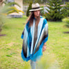 Earth and Water Alpaca Poncho Poncho 