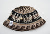 Hand Crochet Roll Up Rustic Alpaca Hat - Choice Alpaca Products-