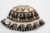 Hand Crochet Roll Up Rustic Alpaca Hat - Choice Alpaca Products-