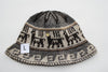 Hand Crochet Roll Up Rustic Alpaca Hat - Choice Alpaca Products-