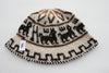 Hand Crochet Roll Up Rustic Alpaca Hat - Choice Alpaca Products-