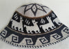 Hand Crochet Roll Up Rustic Alpaca Hat - Choice Alpaca Products-RollUp_hat