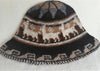 Hand Crochet Roll Up Rustic Alpaca Hat - Choice Alpaca Products-RollUp_hat