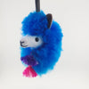 Happy Alpaca Face Keychain - Choice Alpaca Products-HappyAlpacaFaceKeychain-purple