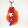 Happy Alpaca Face Keychain - Choice Alpaca Products-HappyAlpacaFaceKeychain-purple