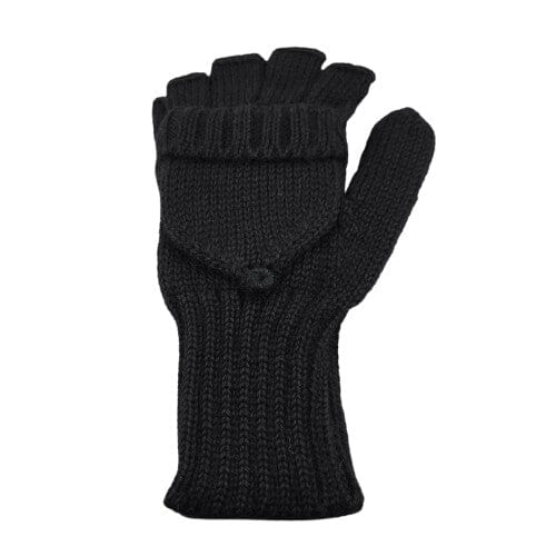 Iditarod 100% Alpaca Thick GLITTENS - Choice Alpaca Products-IditGlittens_Lg_Black